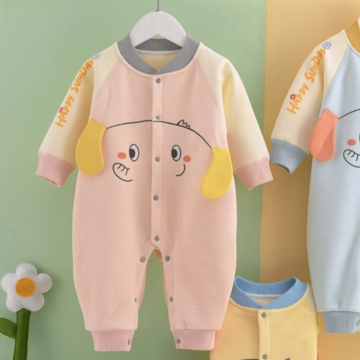 婴幼儿宝宝小象连体闭裆连体哈衣