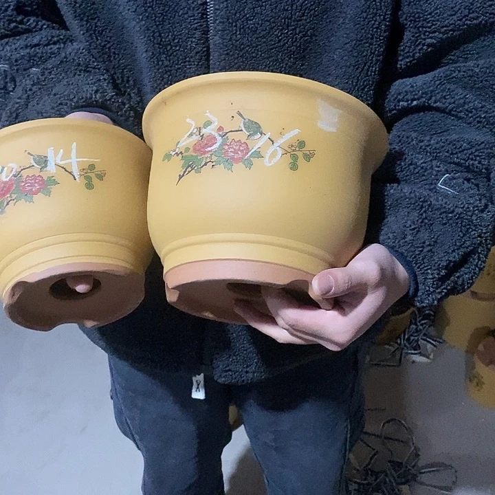 紫砂花盆紫砂花盆