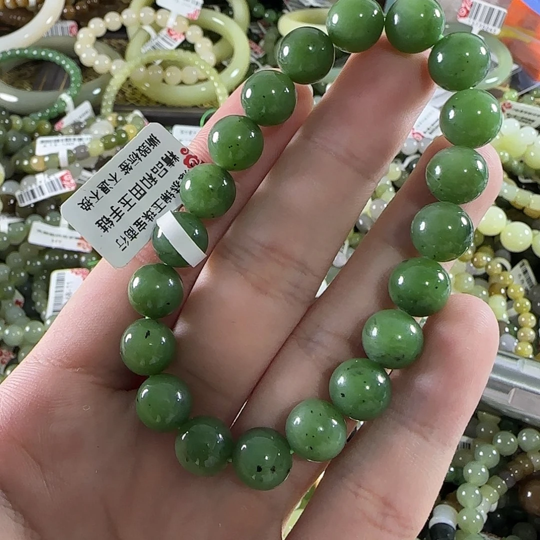 和田玉未镶嵌手链81