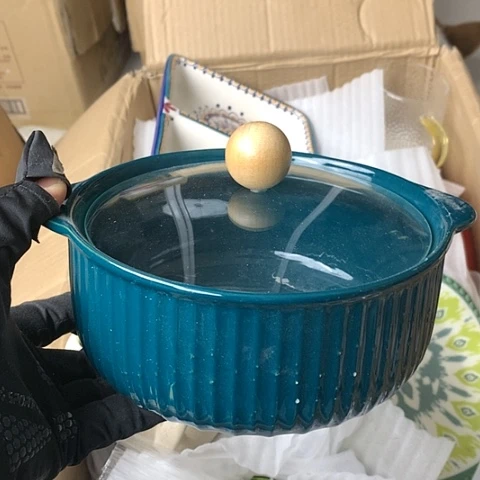 盘陶瓷制品满25拼单发货默认微瑕