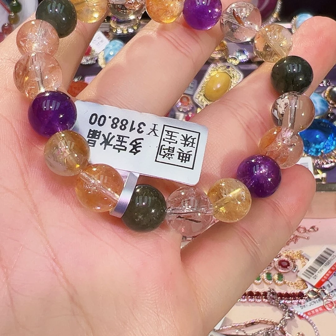 未镶嵌手链水晶多宝
