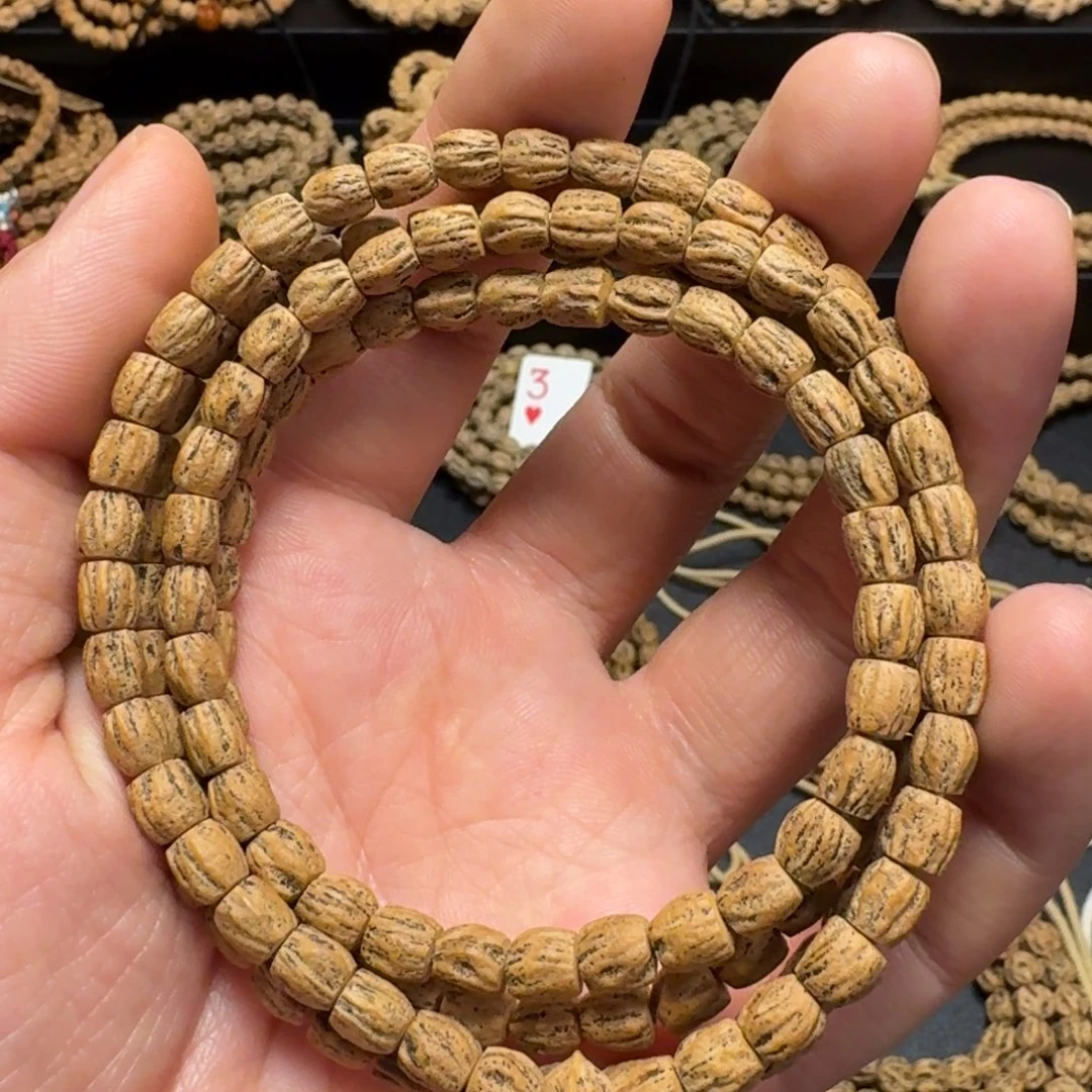 柏香籽/百香籽吊坠高桩1比1顺纹