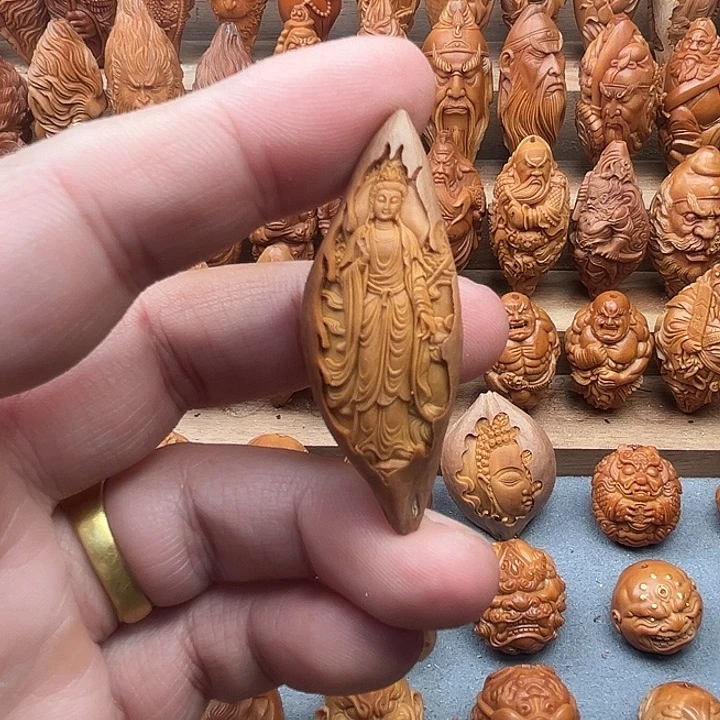 橄榄核吊坠19尺寸的