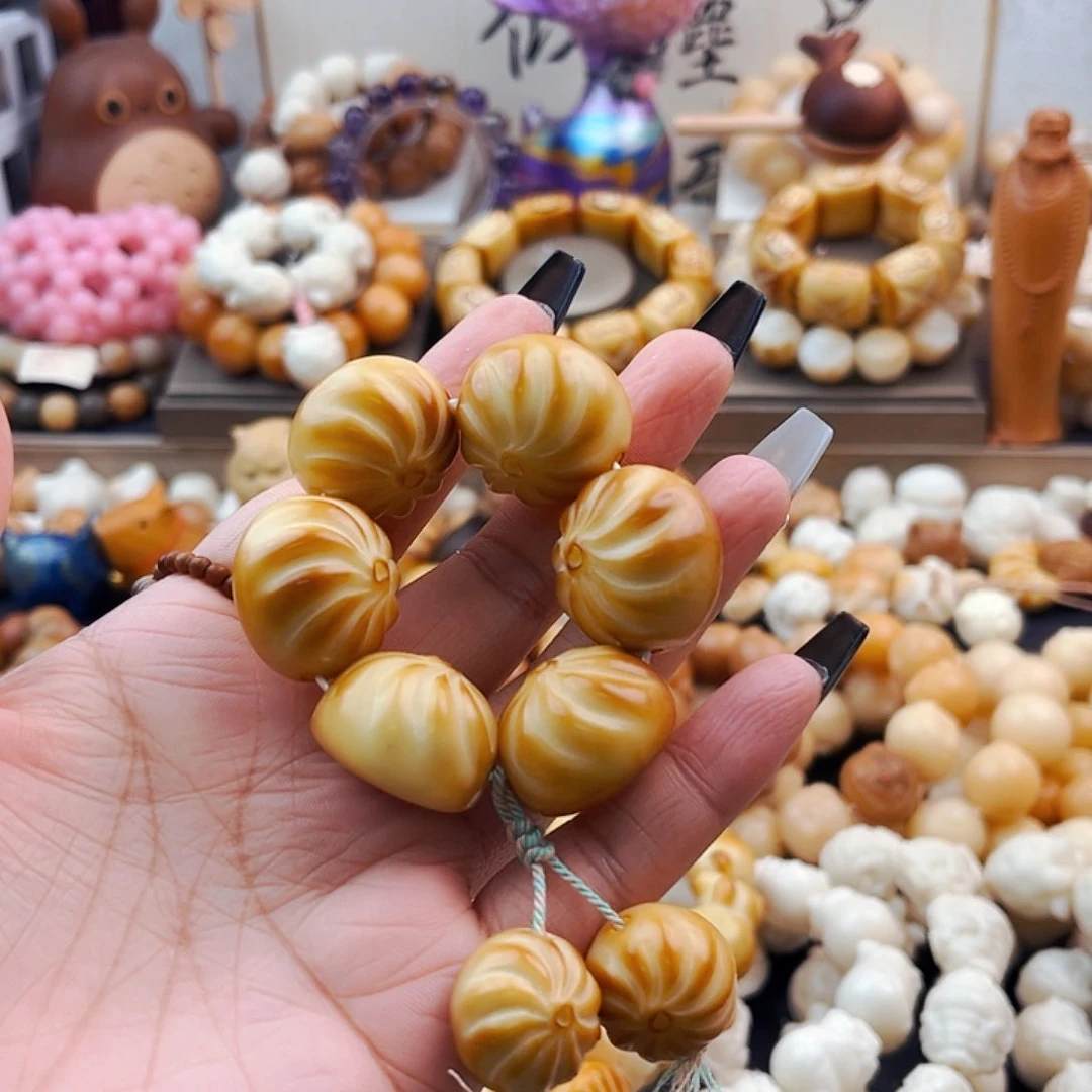 菩提根/象牙果手串包子手捻