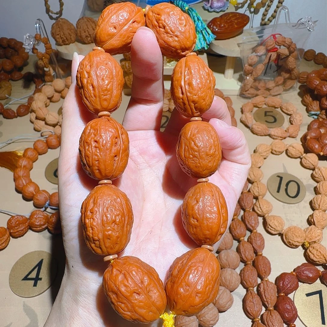 文玩核桃吊坠无边大肉枣