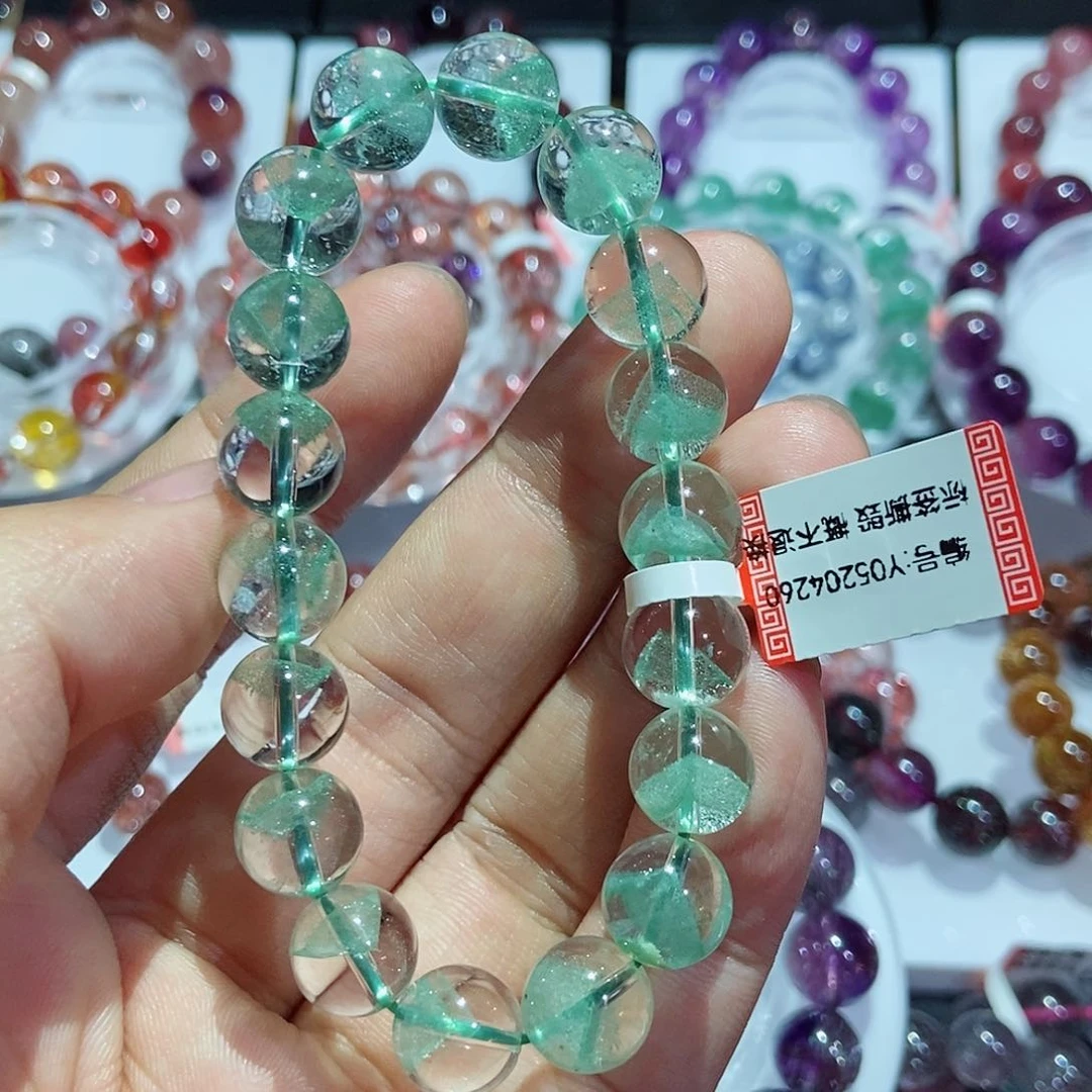 未镶嵌手链水晶翠幽灵10.8