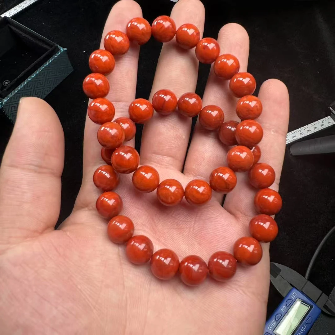 【玉经纶】72333/HQ57-南红手串-多样性发其一