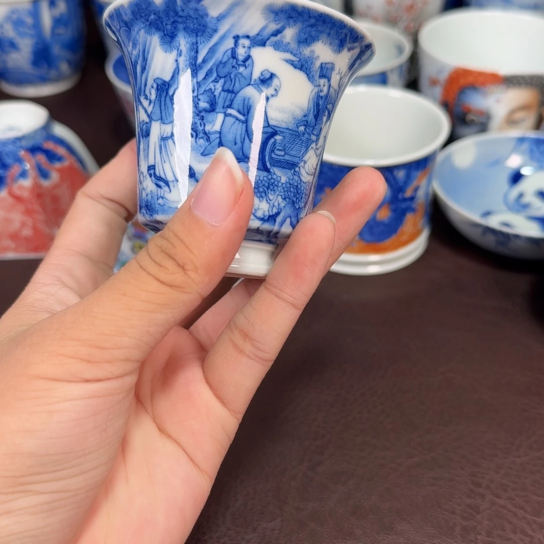 茶***叙现代景德镇陶瓷杯