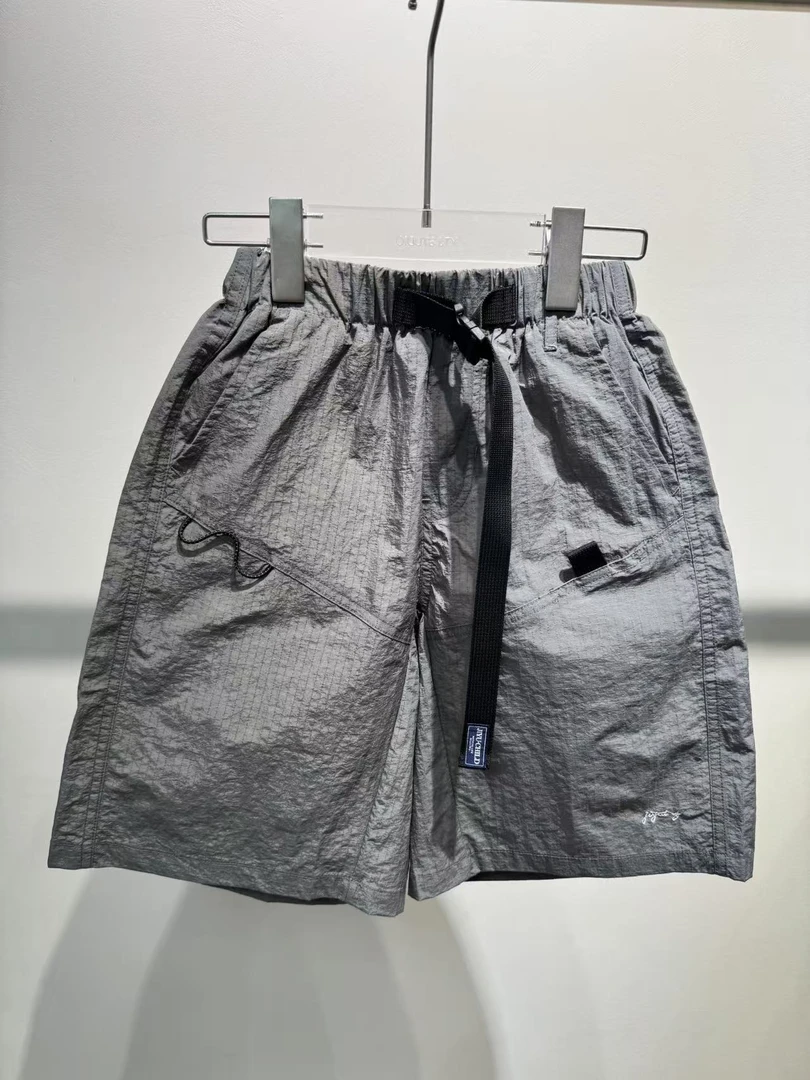 XTJ STUDIO童装 设计师款 JY 中大童 细格休闲短裤 新品