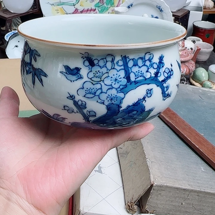 瓷片带款梅兰竹菊建水啊啊啊啊啊啊啊