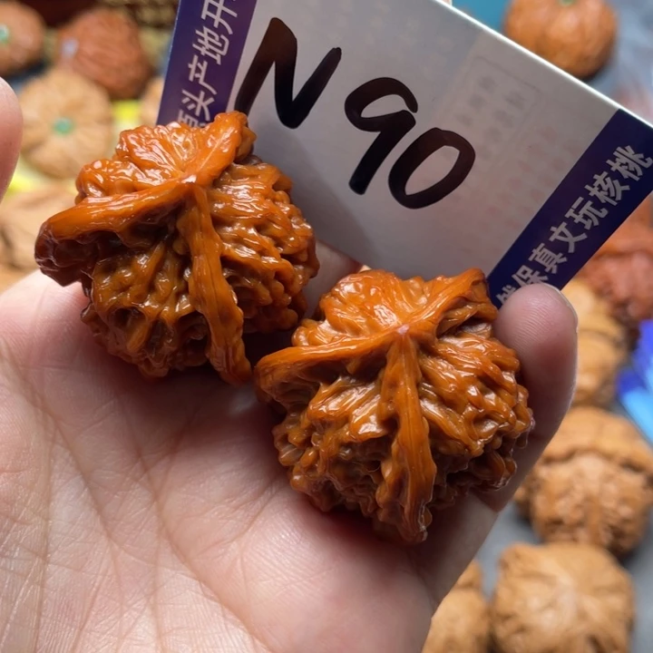 桃核把件三棱35尺