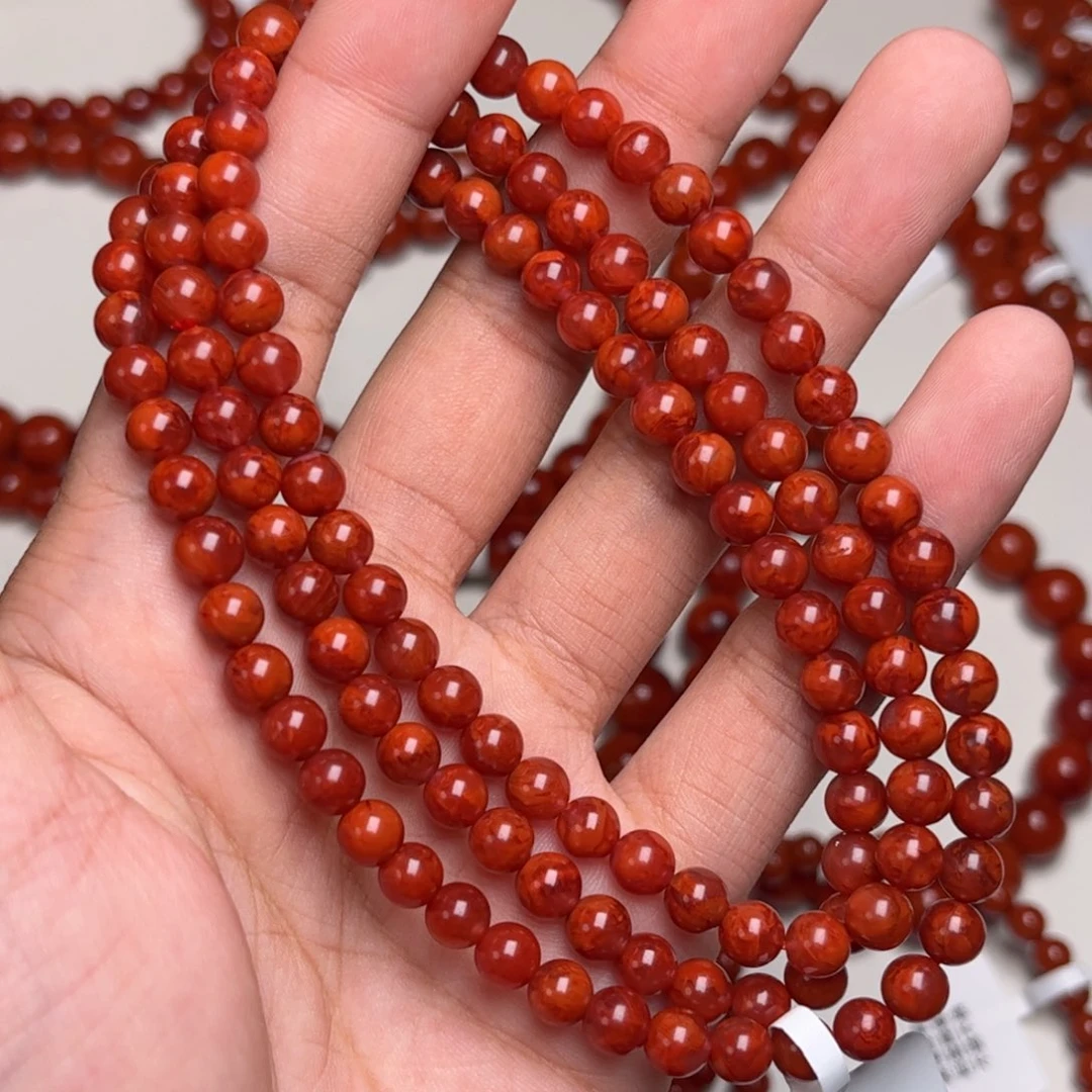 手链未镶嵌南红玛瑙原矿全品瓦西料妖火焰5m+