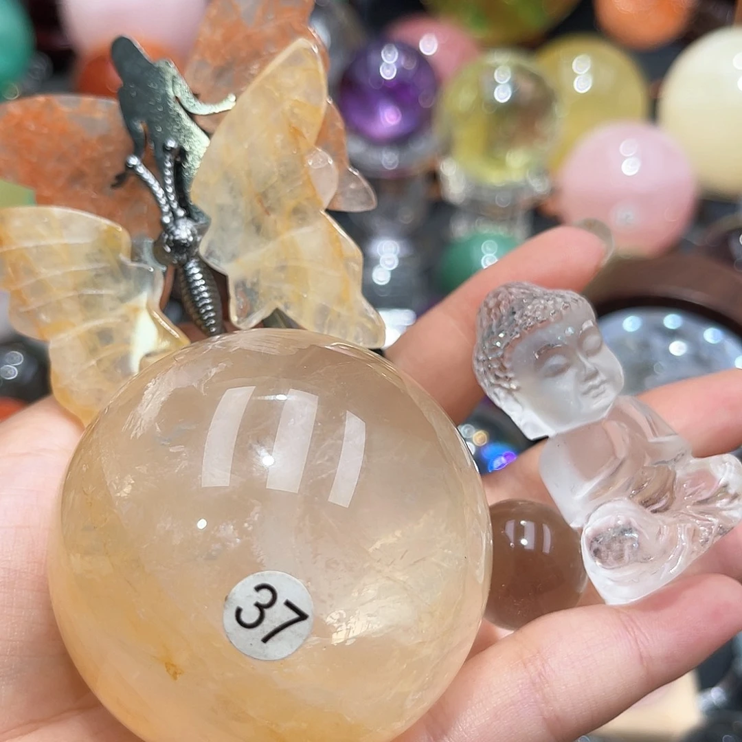 *****未镶嵌珠宝半成品水晶微瑕5.9/2.0