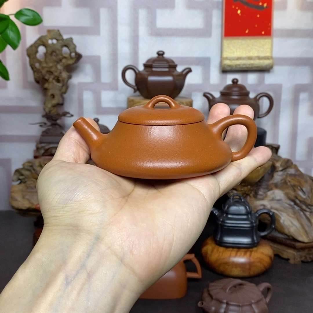 紫砂茶壶紫砂茶具降坡泥隐瓢