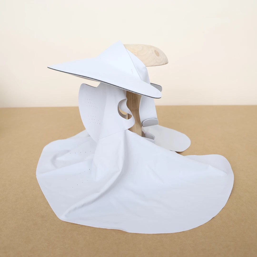 【配饰系列】 PS11 软骨无痕一体防晒帽防晒护颈面罩（可拆卸）