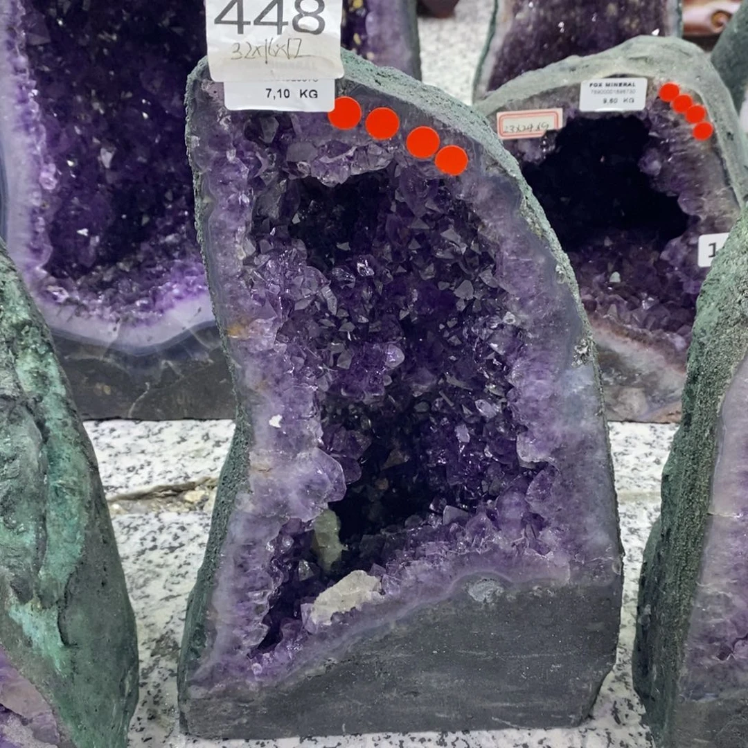 紫晶未镶嵌珠宝半成品448