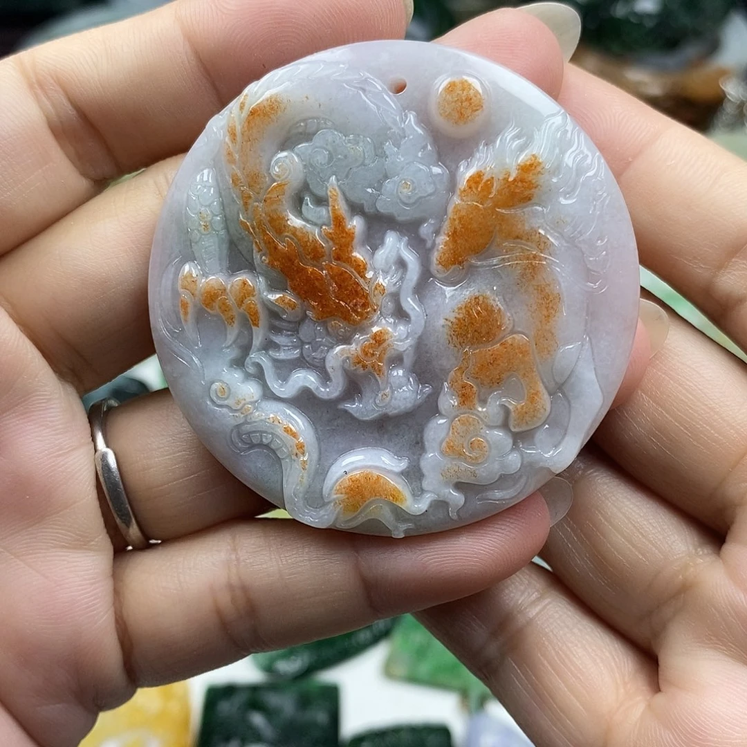 颈饰未镶嵌翡翠牌子