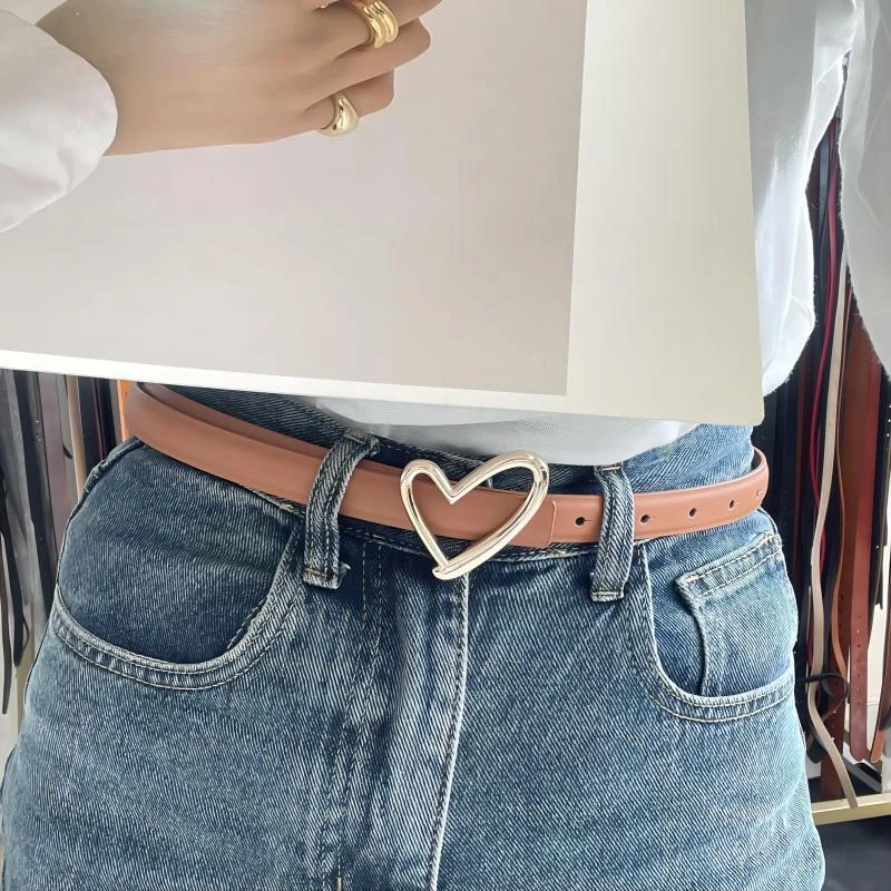 女ins风小众简约腰带皮带潮流
