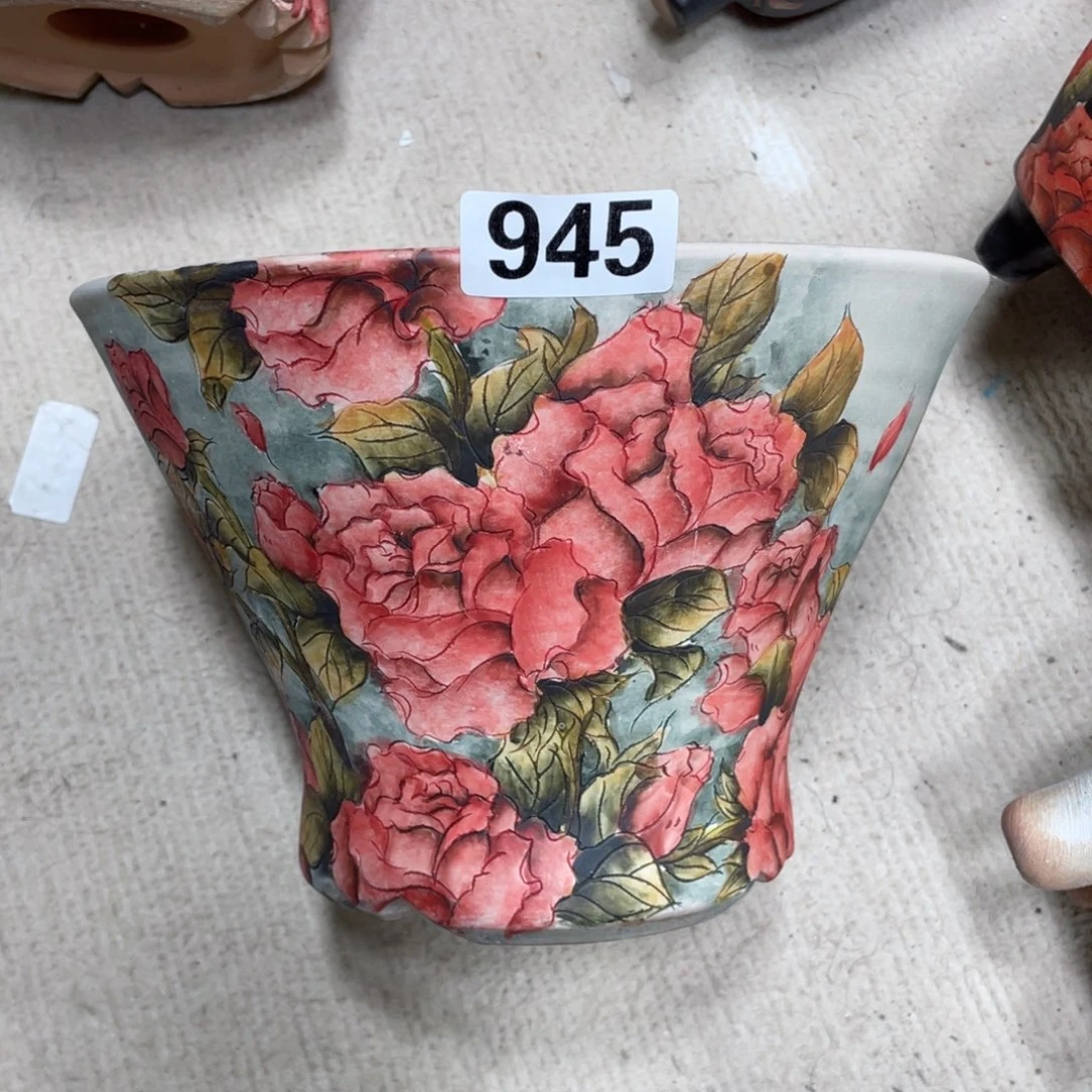 紫砂花盆冰*火陶瓷多肉花盆精品