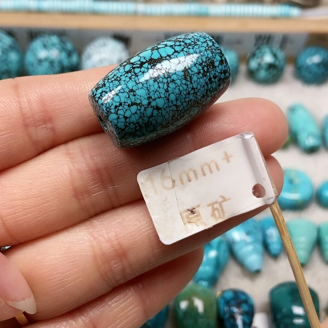 未镶嵌绿松石珠宝半成品