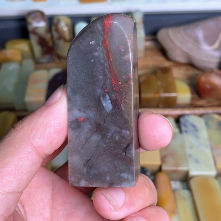 昌化石印石獭*开昌化