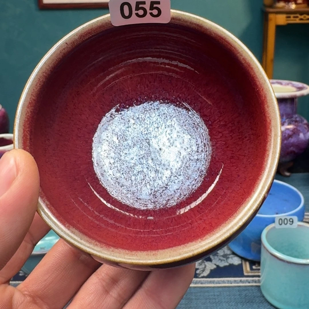 摆件存**心入窑一色出窑万彩