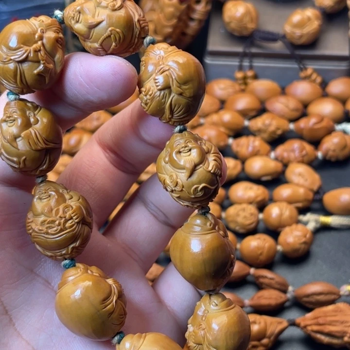 手串/手链橄榄核猴头光珠