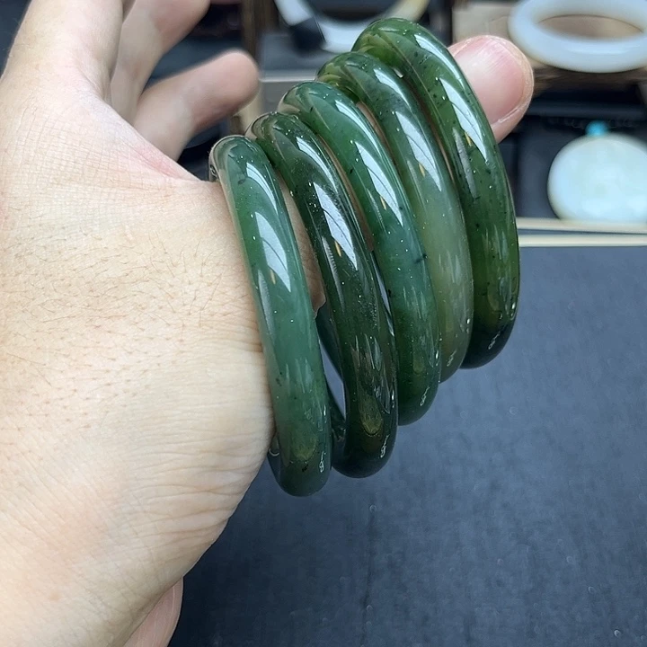 颈饰未镶嵌和田玉52-56自己备注圈口
