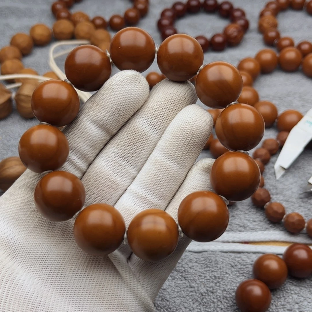 橄榄核手串/手链-****61.95正圆