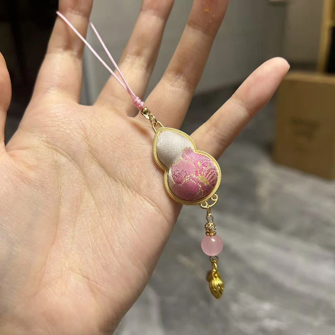宋锦小葫芦手机挂绳