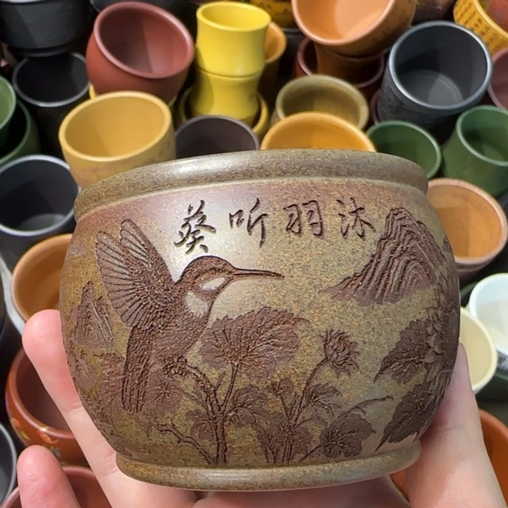 茶杯紫砂全手工紫砂