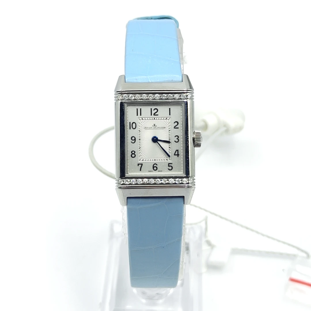 95新 Jaeger-LeCoultre/积家 翻转/34.2x21/99009/女士石英/后钻