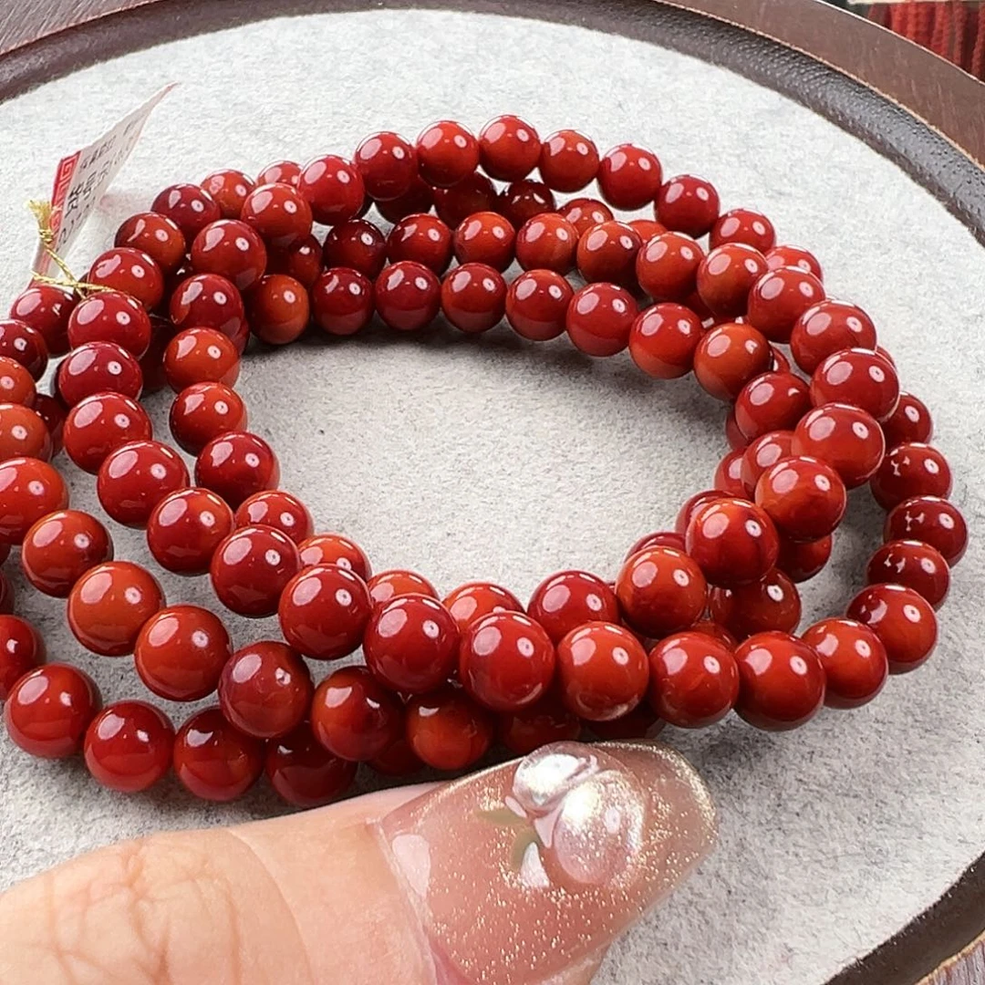 南红玛瑙多圈未镶嵌