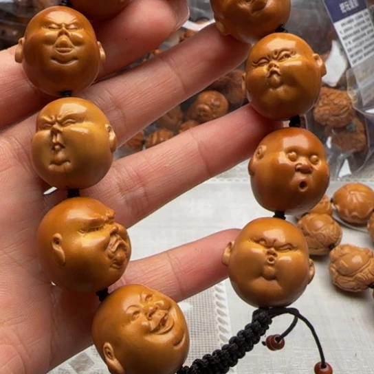 手串橄榄核橄榄雕工艺的