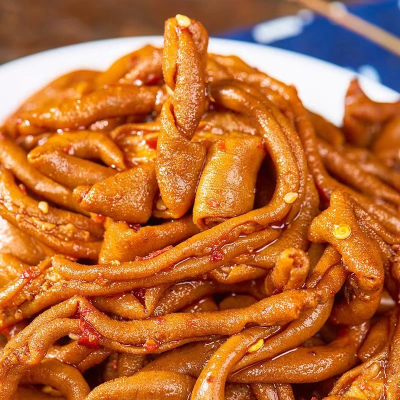 【主播补贴】香辣鸭肠爆辣特产卤味熟食开袋即食网红解馋零食批发