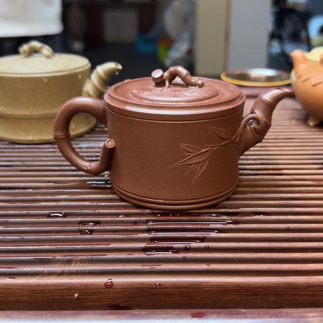 茶壶紫砂精工半手工台西紫泥