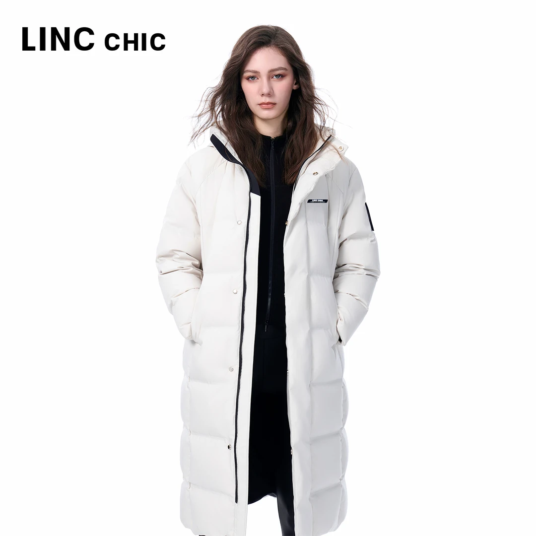 LINCCHIC/金羽杰机能方格面包鹅绒服服N25806556