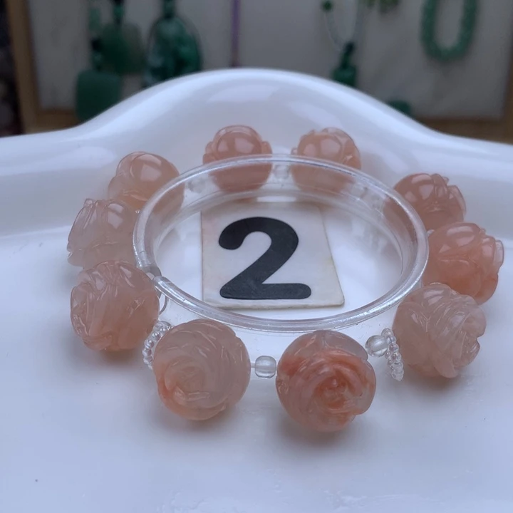 石英质玉手链未镶嵌