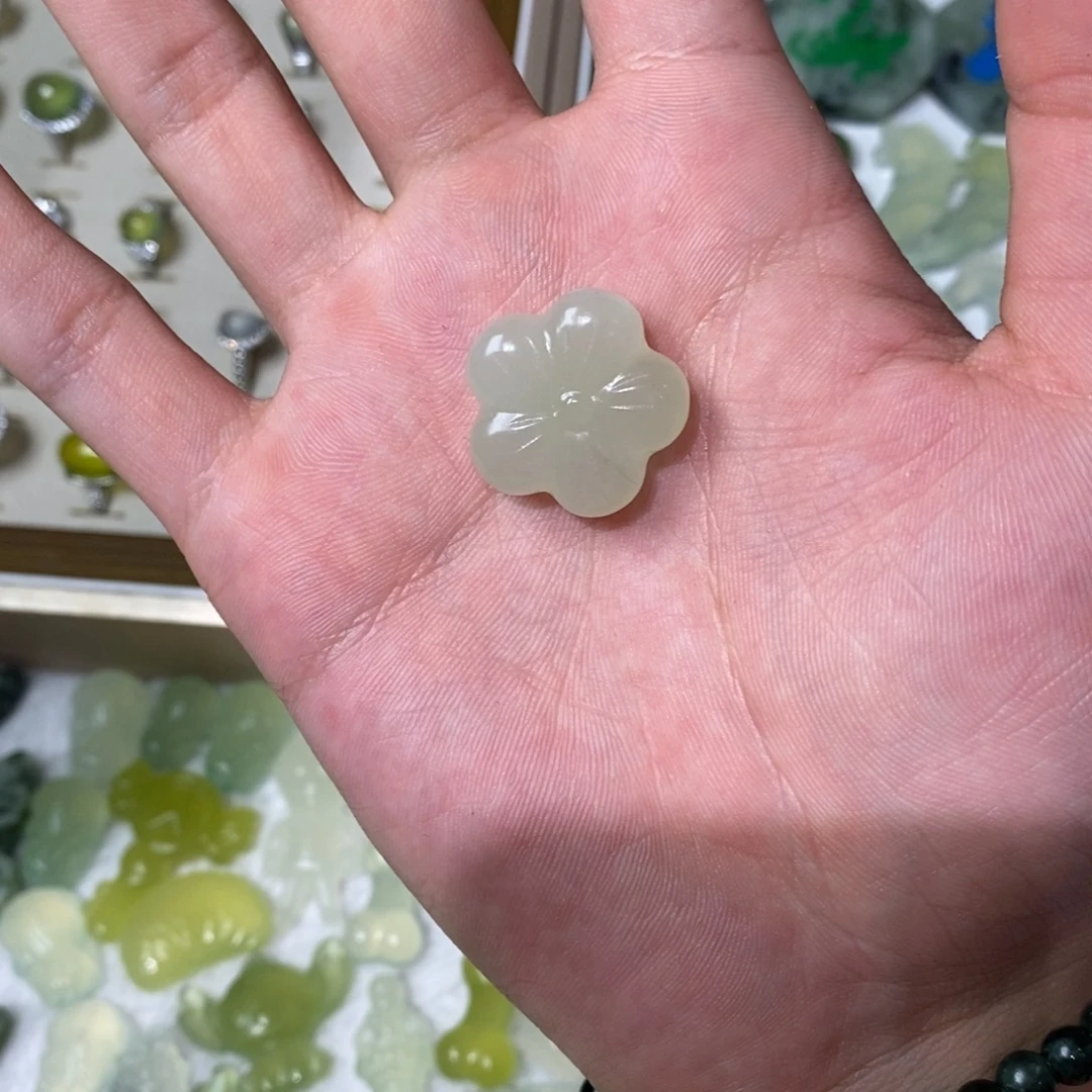 岫玉未镶嵌吊坠(不含链)两单包邮