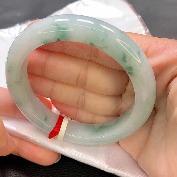 翡翠未镶嵌手镯手镯59