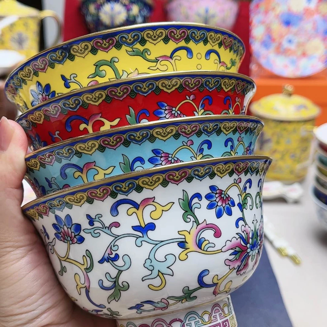 【闪购商品】珐琅4.8寸4个…………