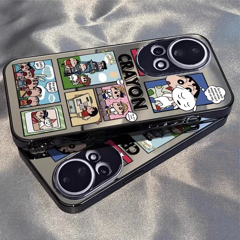 分镜小新适用华为nova14pro手机壳新款13高级感电镀镜面12防摔11