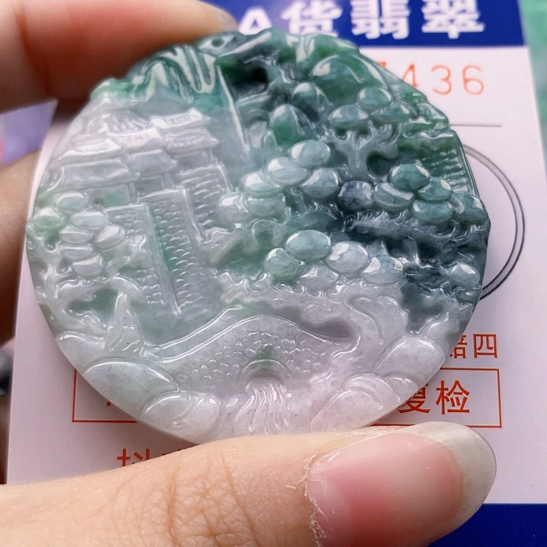 吊坠(不含链)未镶嵌翡翠