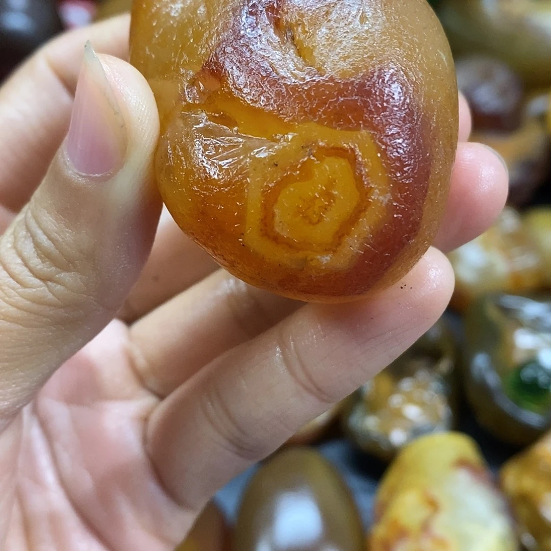 玛瑙/玉髓未镶嵌手把件