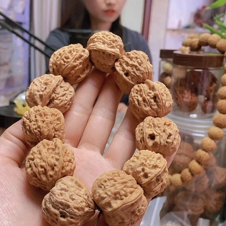 【闪购商品】文玩核桃把件28无名手持