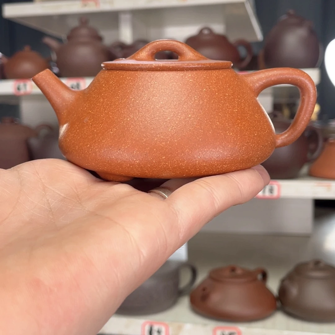紫砂茶壶红降全手工150毫升