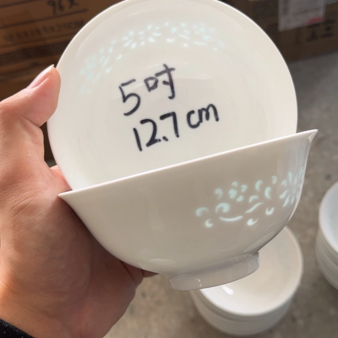 景德镇高温细白瓷餐具