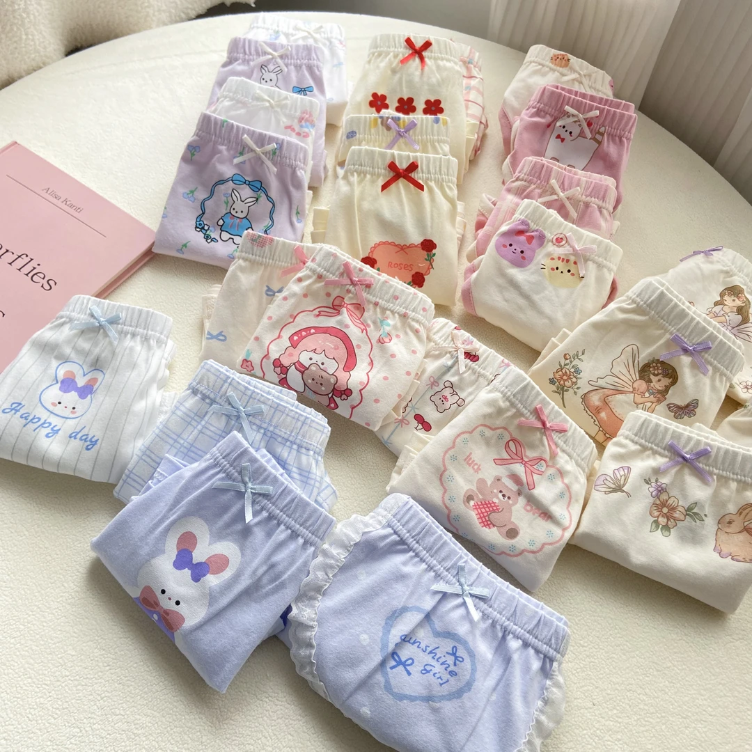 梵米蒂儿童四季短裤男女童儿童内裤亲肤柔软透气四角裤可爱0127