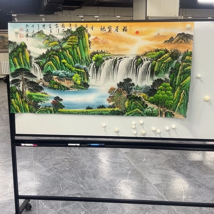 国画山水画作品欣赏作品