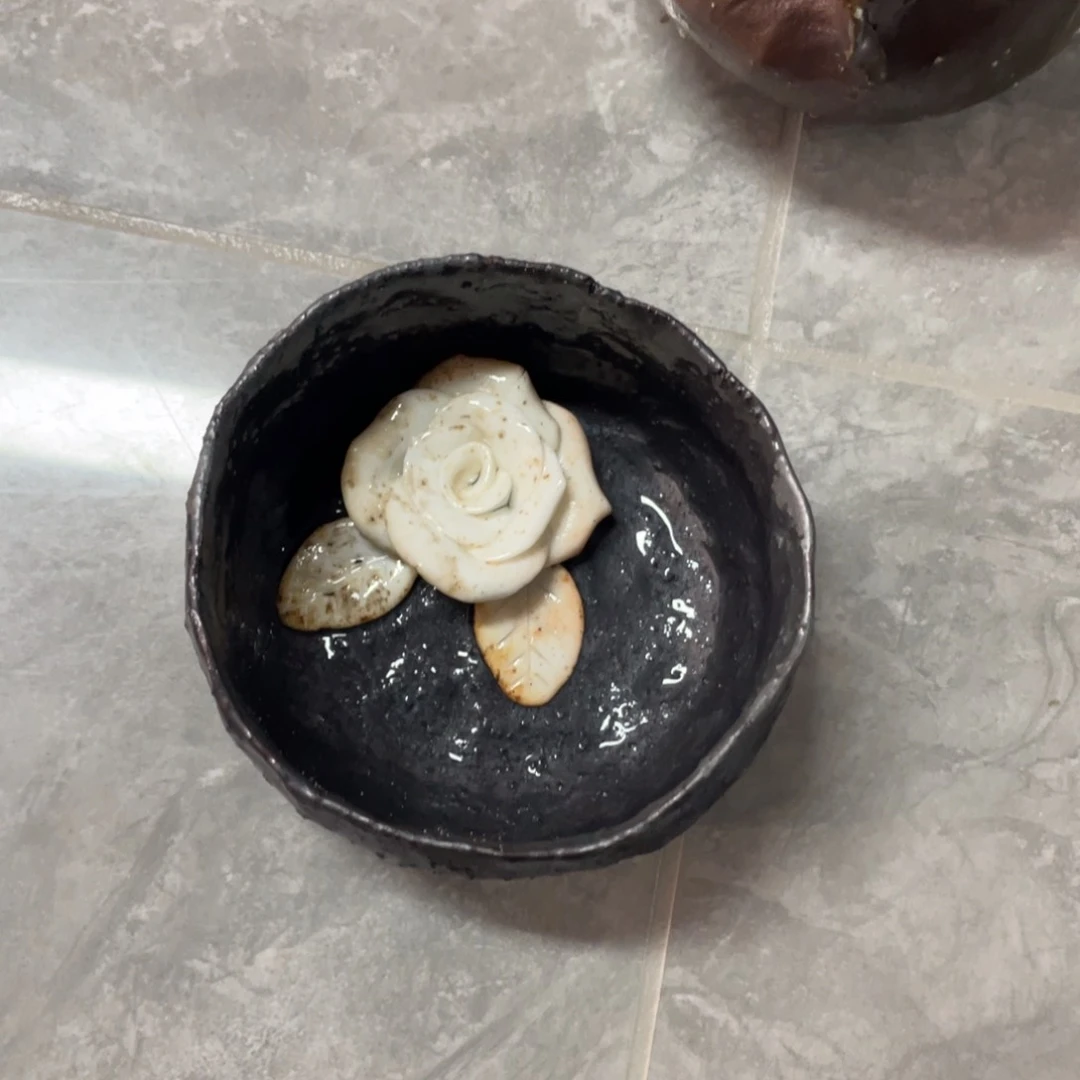 海****硬柴烧。  黑珍珠。 柴烧。  杯子